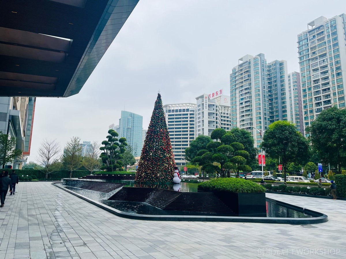华润南宁香格里拉酒店前场景观景观设计-5-创浦元启