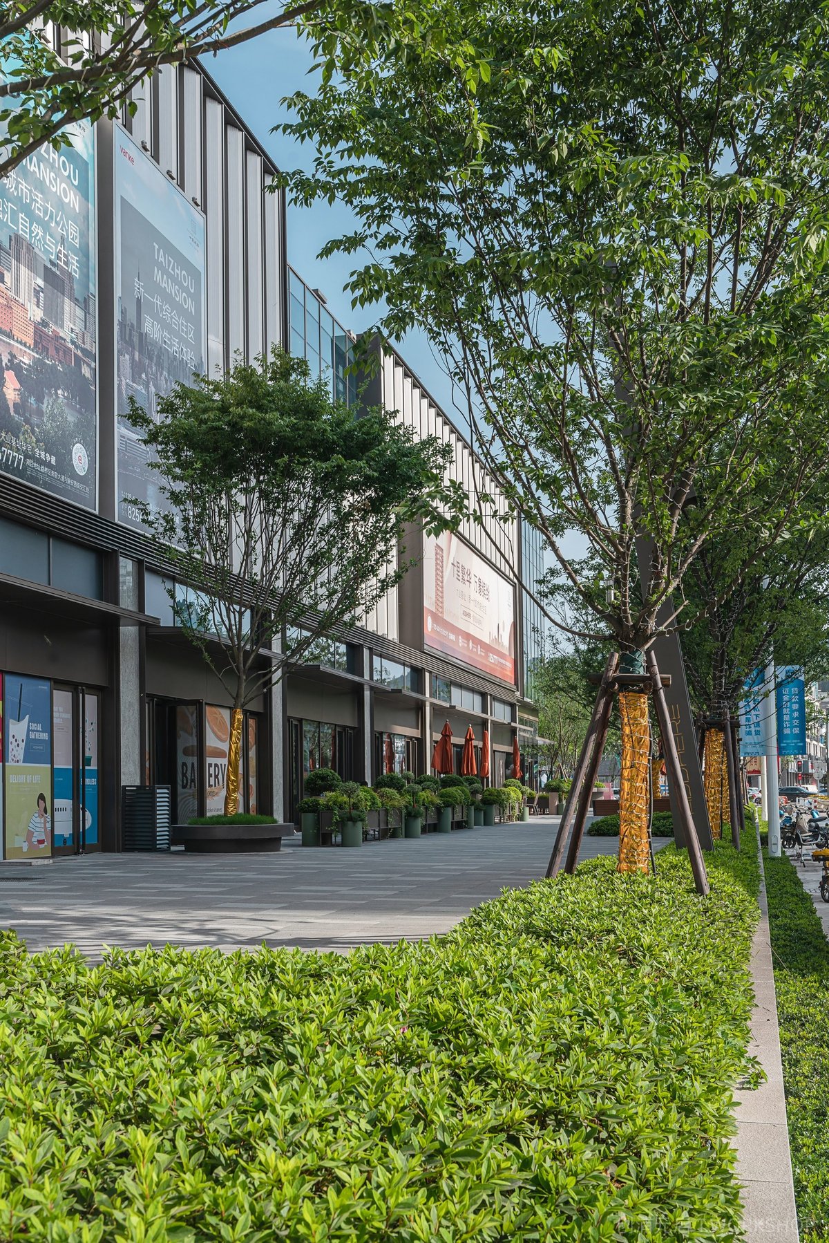 台州万科十里观邸社区商业景观设计-35-创浦元启