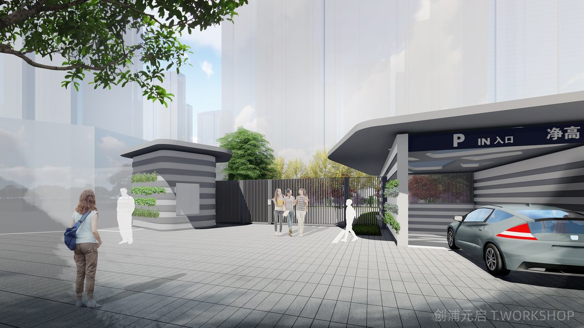 周口某住宅展示区景观景观设计-5-创浦元启